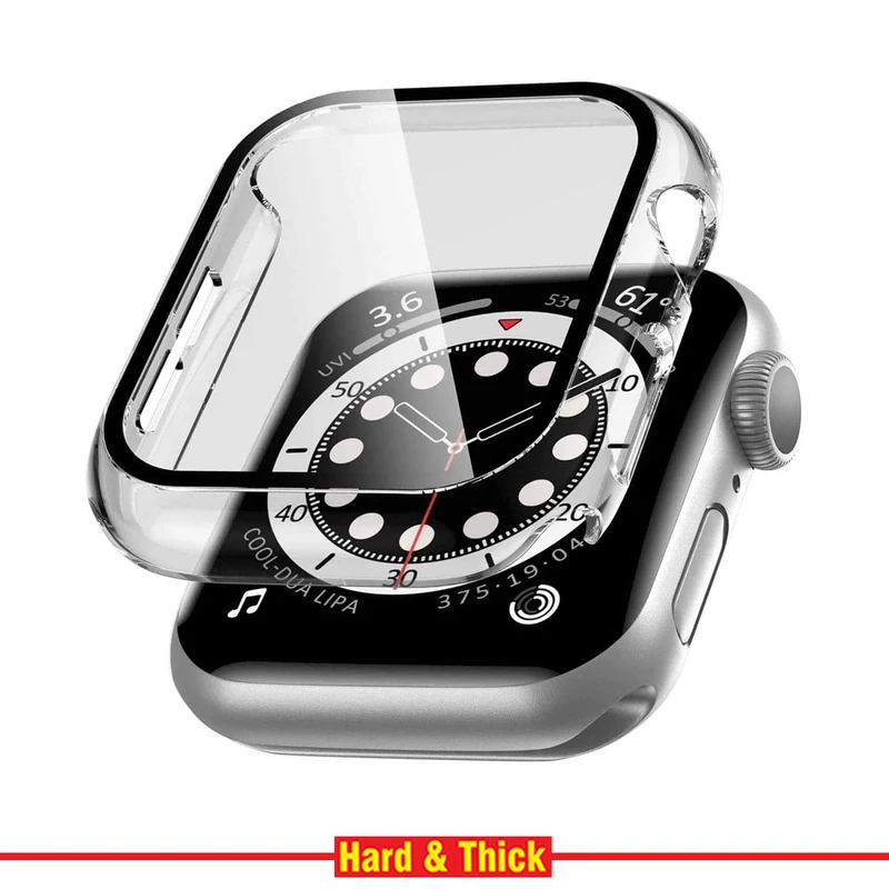 کاور هارد اند تیک مدل HT-360 مناسب برای اپل واچ Series SE 2022 Aluminum Case 44mm / SE 2021 Aluminum Case 44mm / Series 5 44mm / Series 6 44mm / SE 44mm به همراه محافظ صفحه نمایش