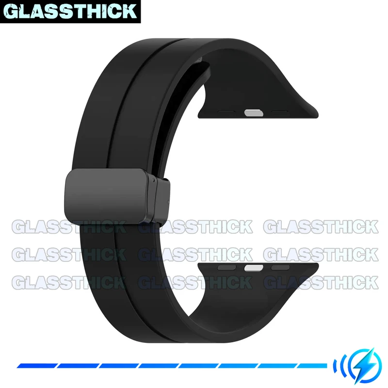 بند گلستیک مدل Magnetic-GL مناسب برای اپل واچ Series SE 2022 44mm / SE 2021 44mm / Series 5 44mm / Series 6 44mm / SE 44mm