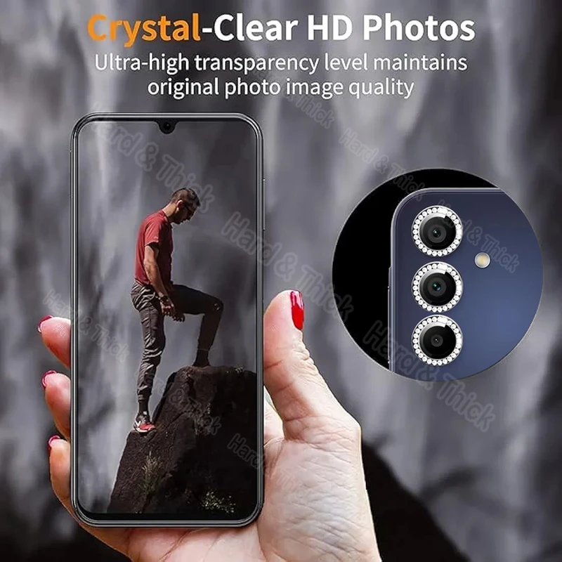 محافظ لنز دوربین هارد اند تیک مدل Ring-Diamond-HT مناسب برای گوشی موبایل سامسونگ Galaxy S23 Fe