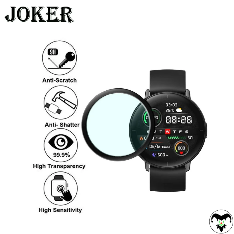 محافظ صفحه نمایش نانو جوکر مدل NJK مناسب برای ساعت هوشمند شیائومی امیزفیت GTR 3 بسته سه عددی
