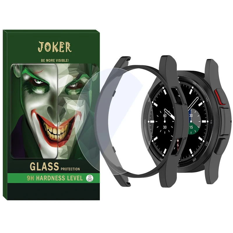 کاور جوکر مدل PC-Bump-JK مناسب برای ساعت هوشمند سامسونگ Galaxy Watch 4 Classic 46mm به همراه محافظ صفحه نمایش