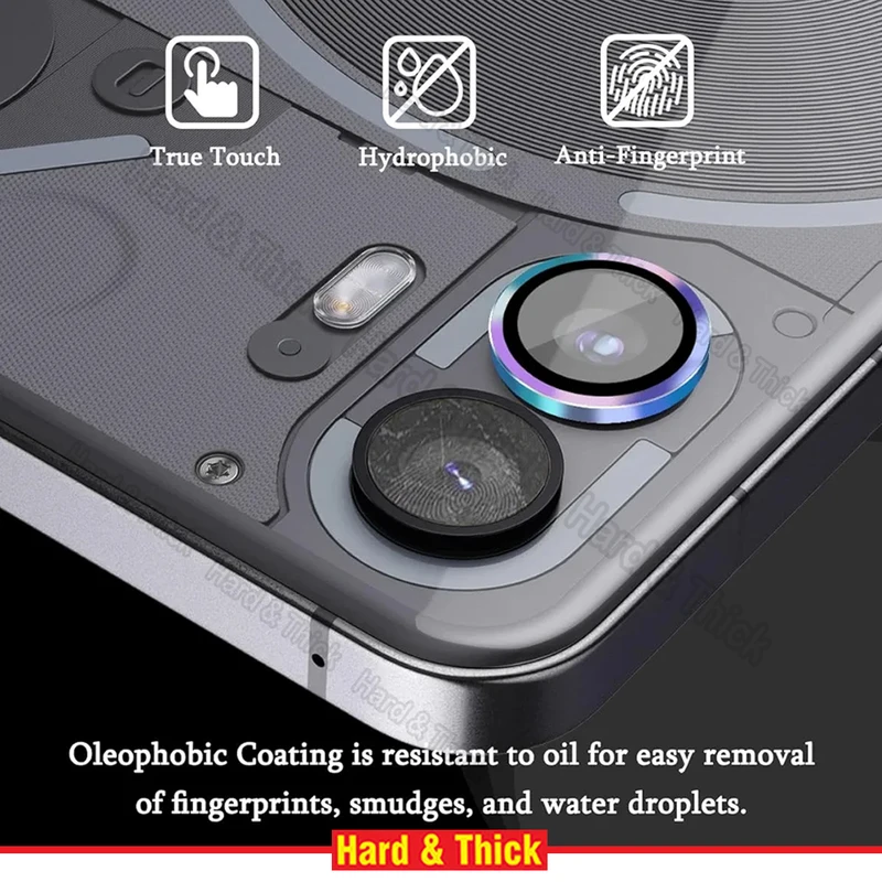 محافظ لنز دوربین رینگی هارد اند تیک مدل Ring-Metal-HT مناسب برای گوشی موبایل ناتینگ Phone 1