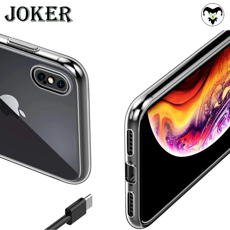 کاور جوکر مدل Clear مناسب برای گوشی موبایل اپل iPhone XS Max