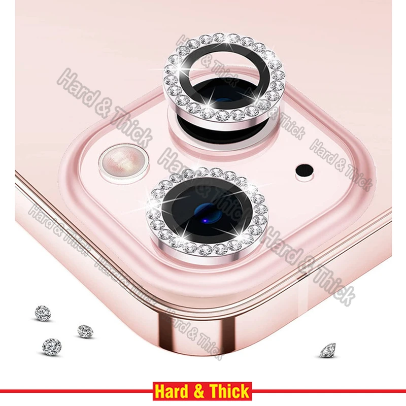 محافظ لنز دوربین هارد اند تیک مدل Metal-Diamond مناسب برای گوشی موبایل اپل Iphone 12