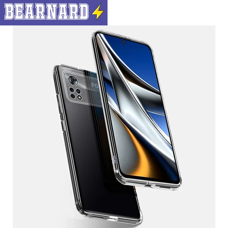 کاور برنارد مدل Clear مناسب برای گوشی موبایل شیائومی Poco X4 pro 5G
