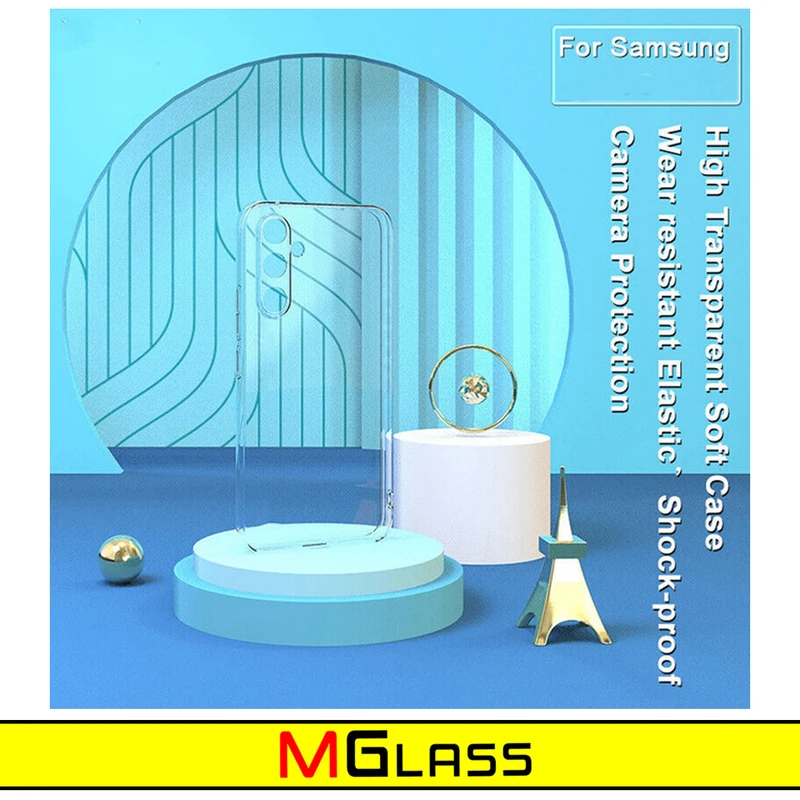 کاور ام‌گلس مدل Clear مناسب برای گوشی موبایل سامسونگ Galaxy A04s / A13 5G
