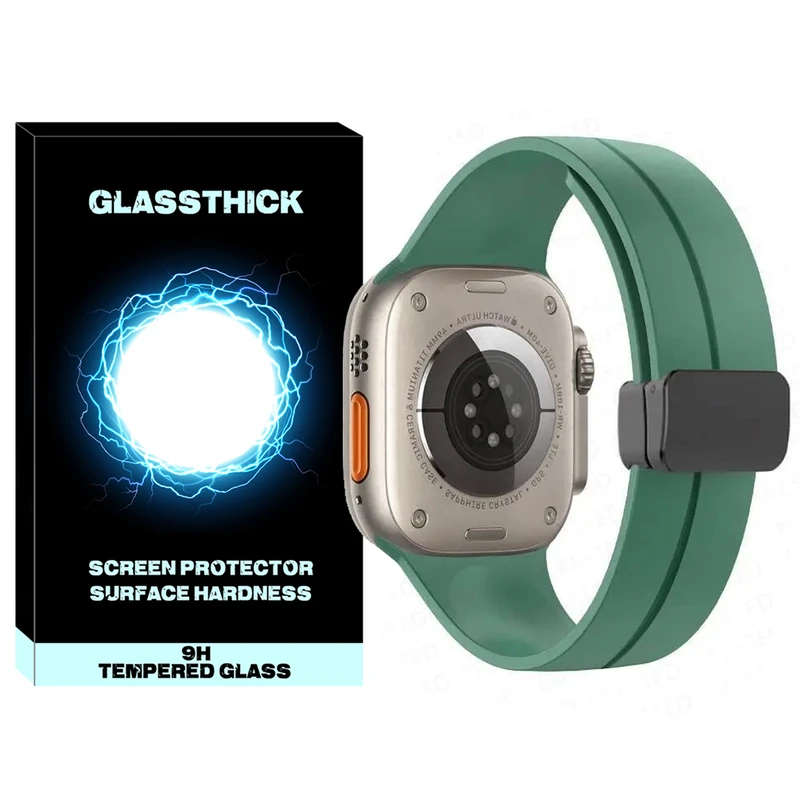 بند گلستیک مدل Magnetic-GL مناسب برای اپل واچ Ultra 49mm / Ultra 2 49mm