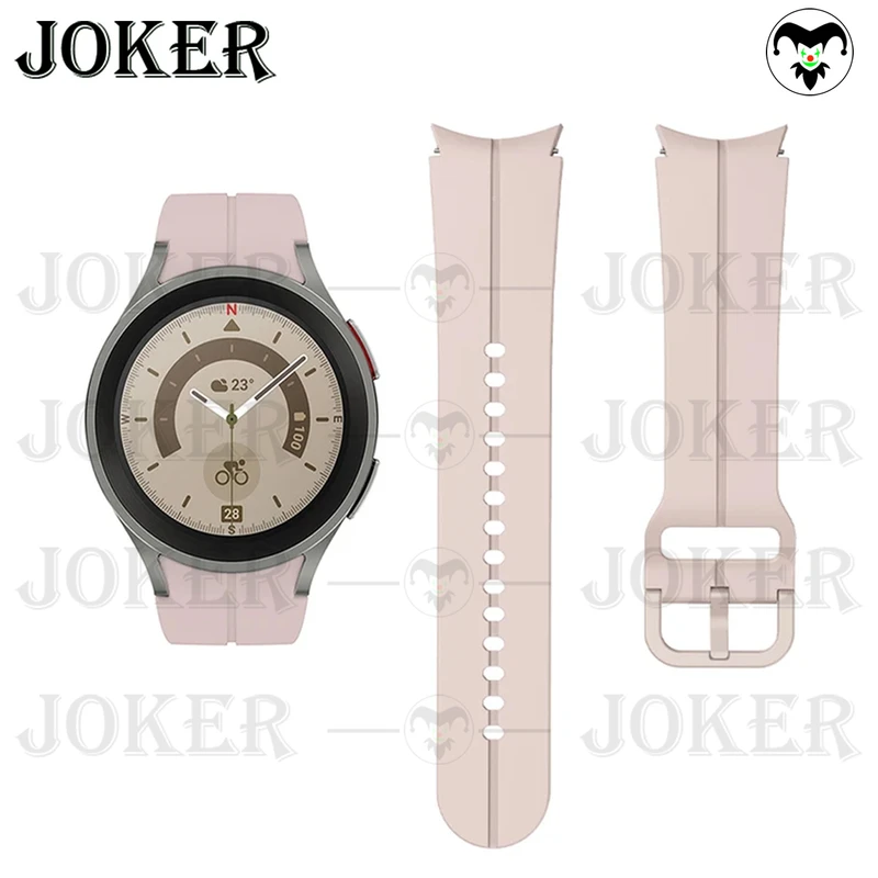 بند جوکر مدل Silic-ORG-JK مناسب برای ساعت هوشمند سامسونگ Galaxy Watch 5 Pro 45mm