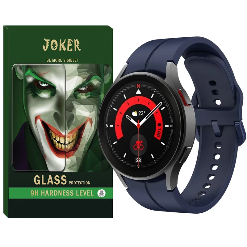 بند جوکر مدل Silic-ORG-JK مناسب برای ساعت هوشمند سامسونگ Galaxy Watch 4 / Watch 5 / Watch 6
