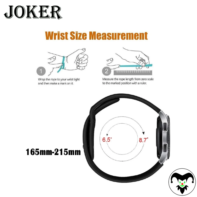 بند جوکر مدل J22BN مناسب برای ساعت هوشمند شیائومی Imilab KW12 / KW66
