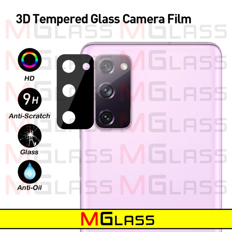 محافظ لنز دوربین ام‌گلس مدل 3D-MG مناسب برای گوشی موبایل سامسونگ Galaxy S20 FE