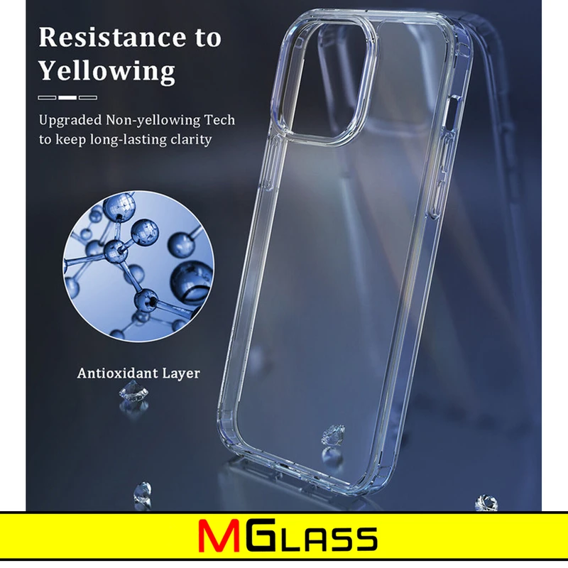 کاور ام‌گلس مدل Clear مناسب برای گوشی موبایل اپل iPhone 13 Pro