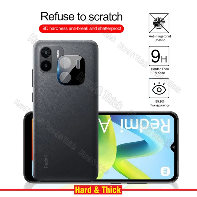 محافظ لنز دوربین هارد اند تیک مدل 3D-HT مناسب برای گوشی موبایل شیائومی Redmi A1 Plus