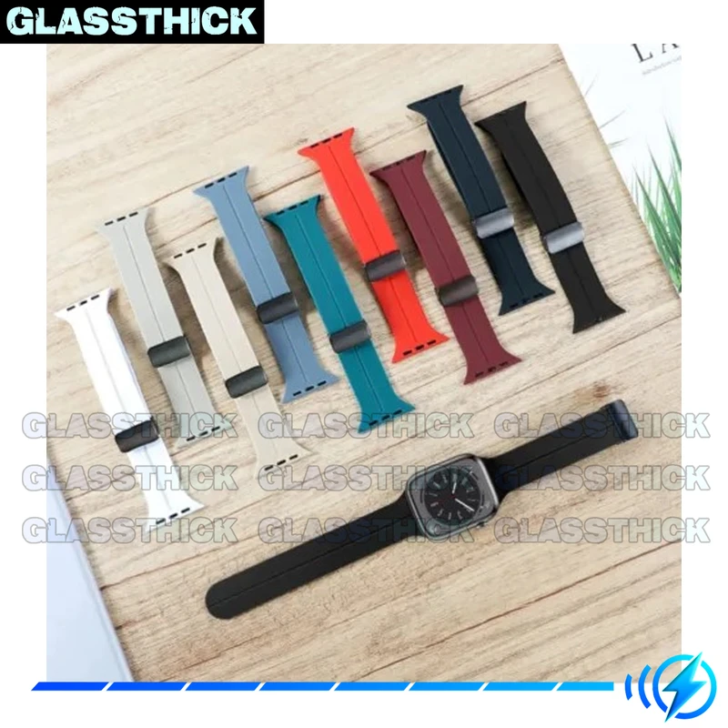 بند گلستیک مدل Magnetic-GL مناسب برای اپل واچ Series SE 2022 44mm / SE 2021 44mm / Series 5 44mm / Series 6 44mm / SE 44mm