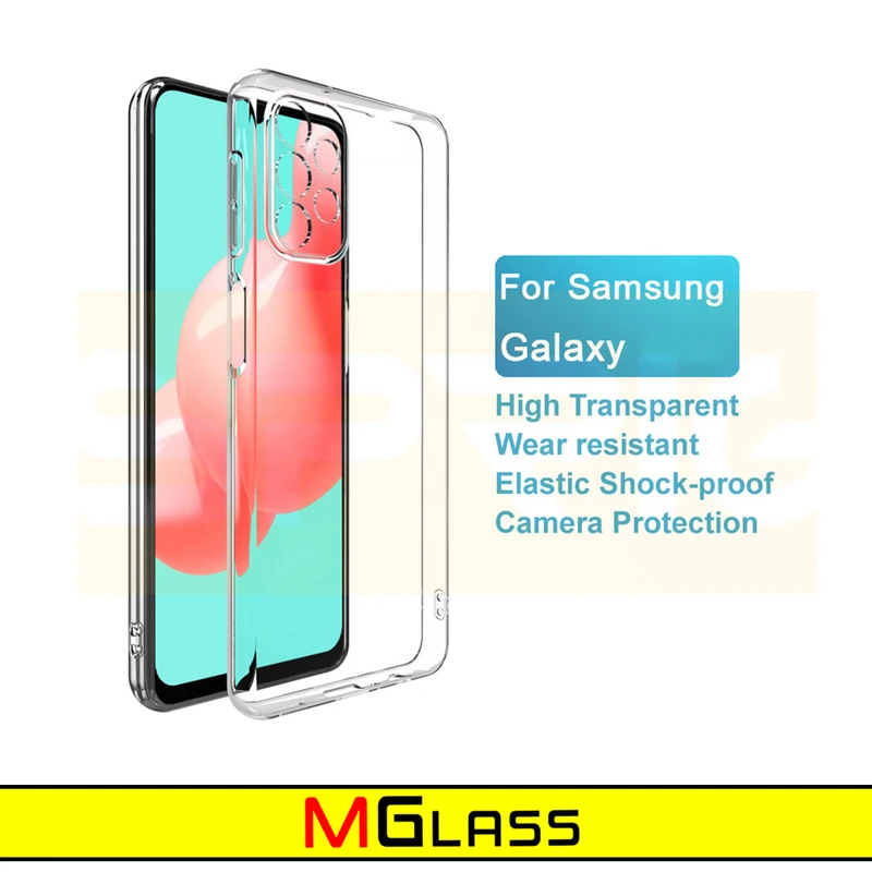 کاور ام‌گلس مدل Clear مناسب برای گوشی موبایل سامسونگ Galaxy A23 4G / A23 5G