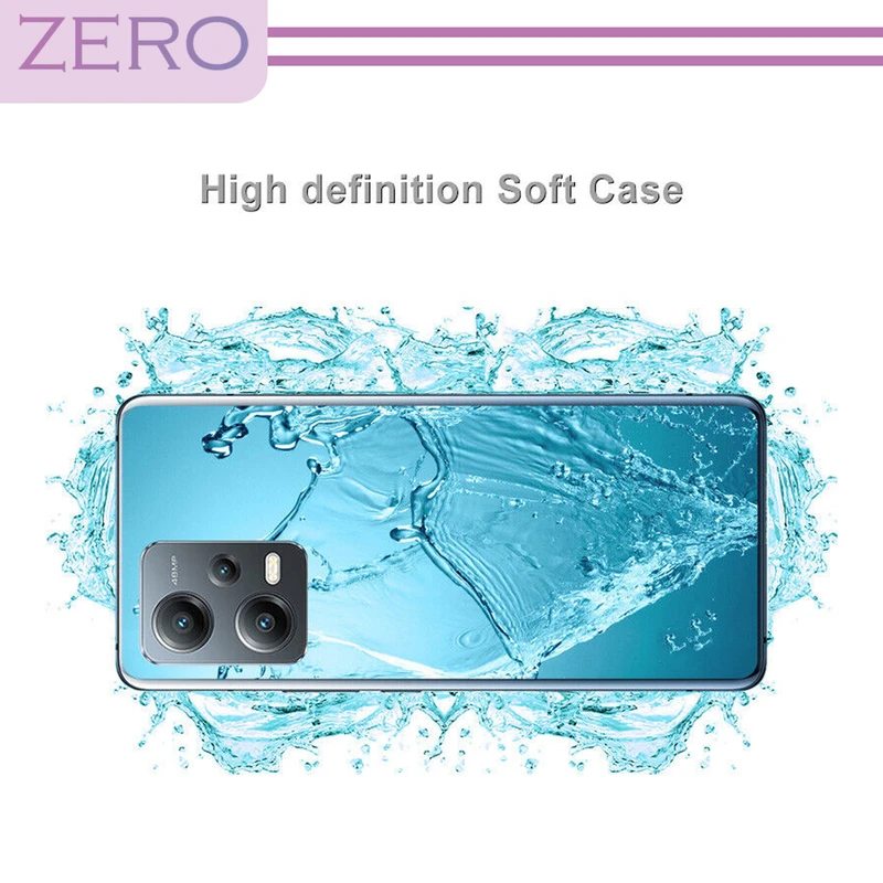 کاور زیرو مدل Clear مناسب برای گوشی موبایل شیائومی Poco X5 5G / Redmi Note 12 5G