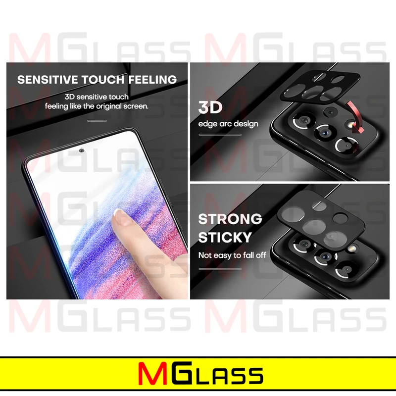 محافظ لنز دوربین ام‌گلس مدل 3D-MG مناسب برای گوشی موبایل سامسونگ Galaxy A13 4G / A32 5G