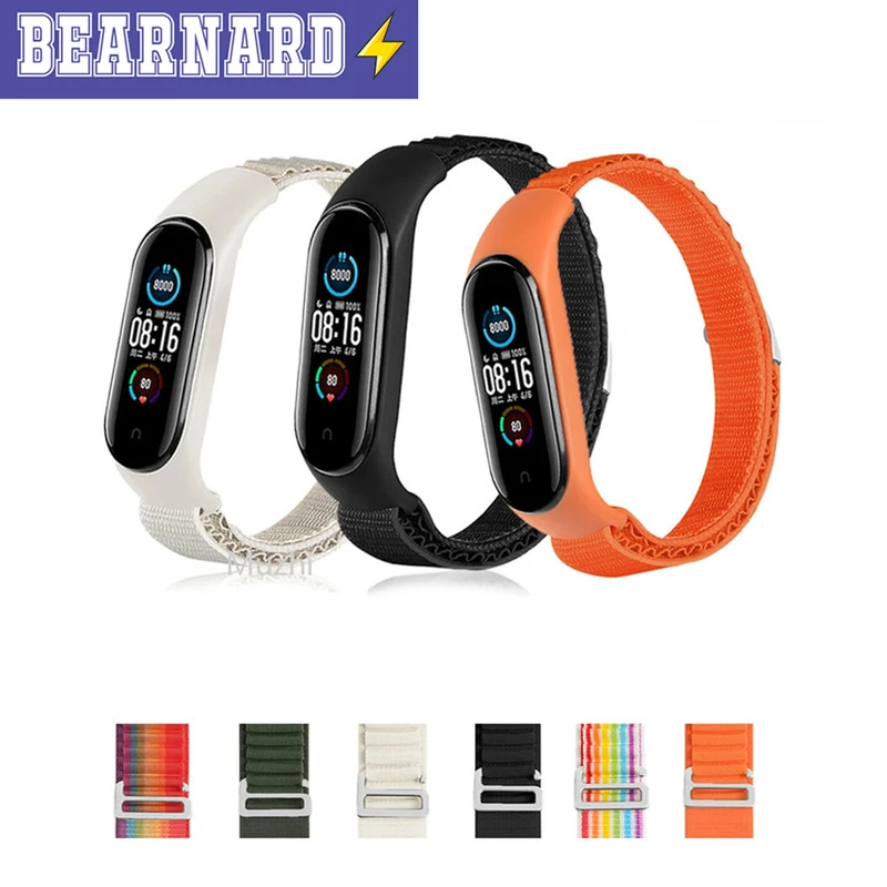 بند برنارد مدل Alpine BR مناسب برای ساعت هوشمند شیائومی Mi Band 3/4/5/6