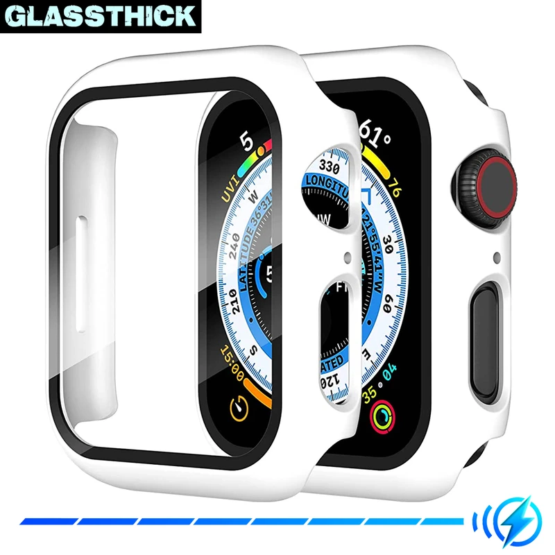 کاور گلستیک مدل GT-360 مناسب برای اپل واچ Series 1 Aluminum 42 / Series 2 42mm / Series 3 42mm به همراه محافظ صفحه نمایش