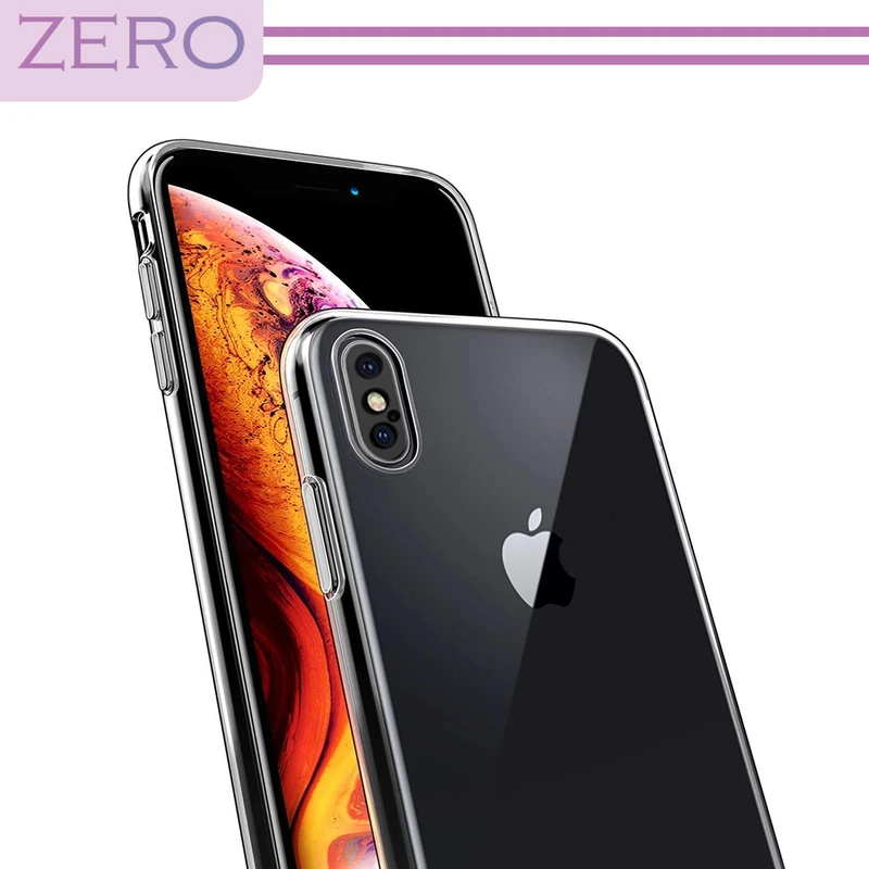 کاور زیرو مدل Clear مناسب برای گوشی موبایل اپل iPhone XS Max