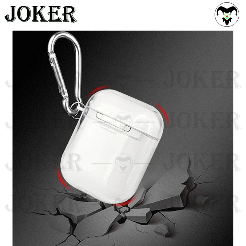 کاور جوکر مدل Clear-JK مناسب برای کیس اپل ایرپاد Airpods 1 / Airpods 2