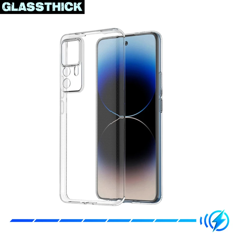 کاور گلستیک مدل Clear مناسب برای گوشی موبایل شیائومی Mi 12T / 12T Pro / K50 Ultra