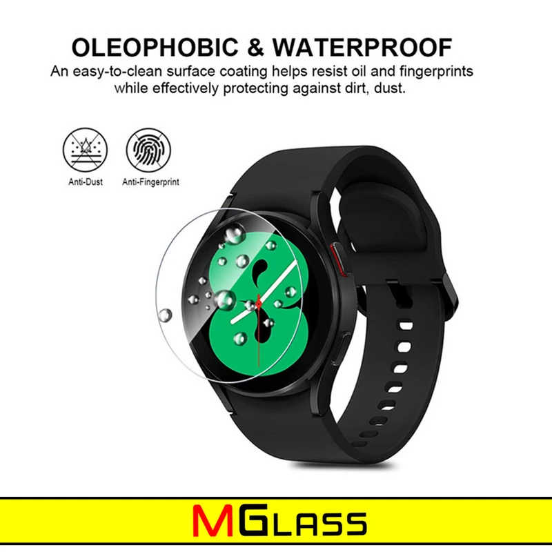 محافظ صفحه نمایش شیشه‌ای ام‌گلس مدل Glass-MG مناسب برای ساعت هوشمند شیائومی Watch S1 GL بسته دو عددی