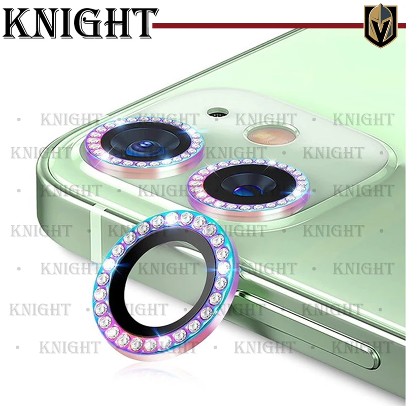 محافظ لنز دوربین نایت مدل Ring Diamond مناسب برای گوشی موبایل اپل Iphone 13 Pro / 13 Pro max