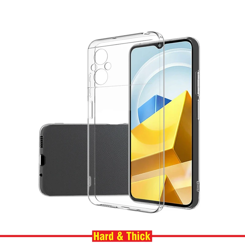 کاور هارد اند تیک مدل Clear مناسب برای گوشی موبایل شیائومی Poco M5 4G / M4 5G