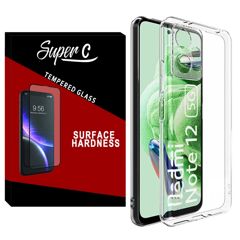 کاور سوپرسی مدل Clear مناسب برای گوشی موبایل شیائومی Poco X5 5G / Redmi Note 12 5G