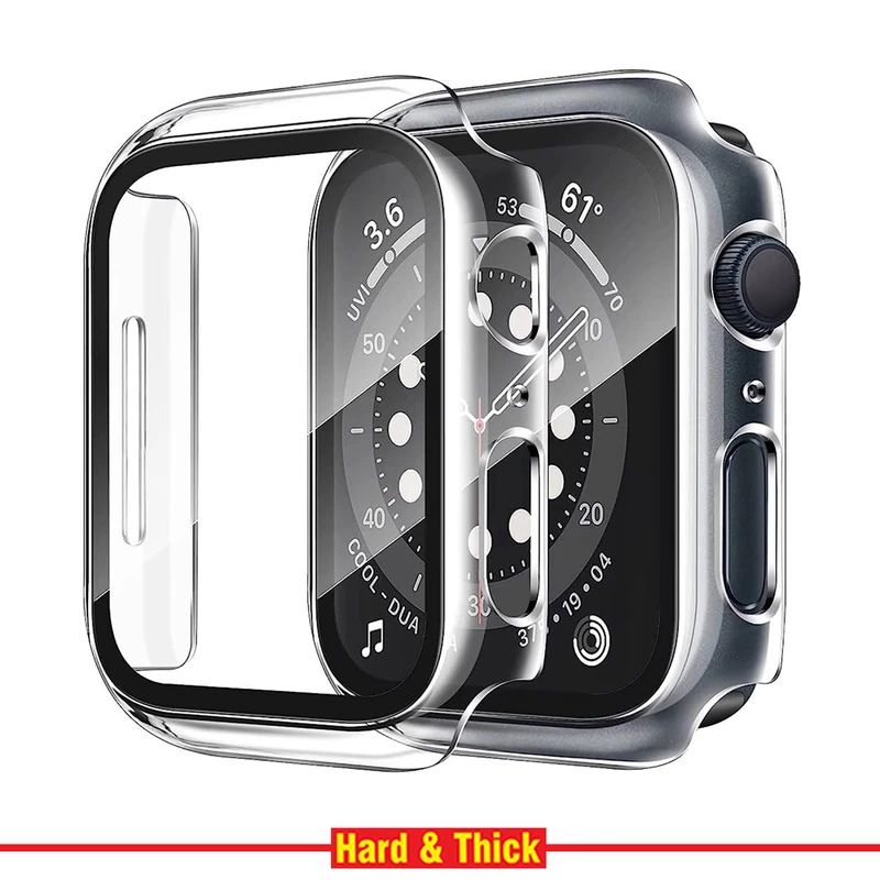 کاور هارد اند تیک مدل HT-360 مناسب برای اپل واچ Series 8 Aluminum 41mm / Series 7 Aluminum 41mm به همراه محافظ صفحه نمایش