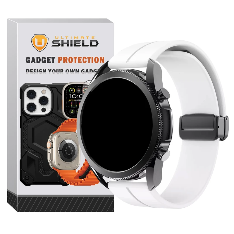 بند آلتیمیت شیلد مدل SIC MAG UL TW مناسب برای ساعت هوشمند سامسونگ Galaxy Gear S3 / Watch 3 45mm / Watch 46mm / S3 Frontier / S3 Classic Gear 2 R380