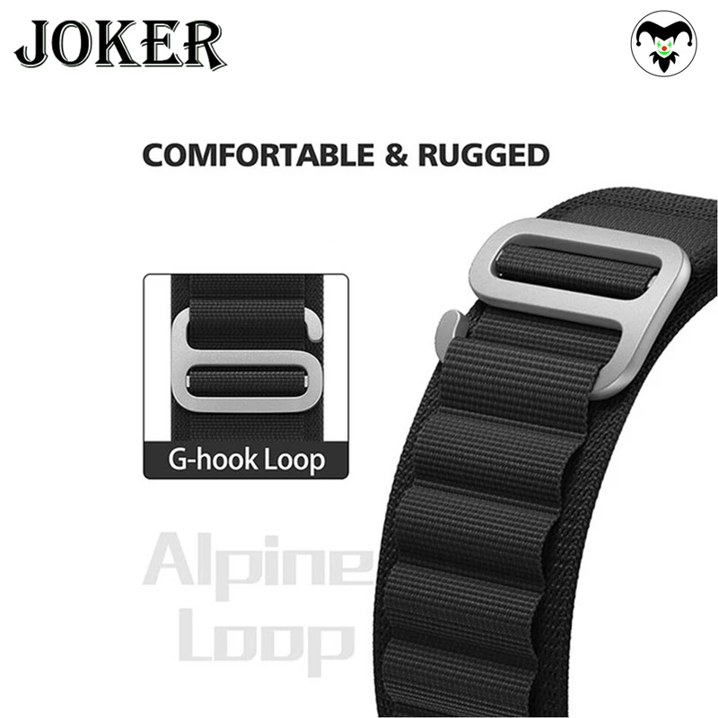 بند جوکر مدل Loop Alpine مناسب برای اپل واچ Series 3 Aluminum 38mm