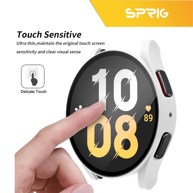 کاور اسپریگ مدل SP-360 مناسب برای ساعت هوشمند سامسونگ Galaxy Watch 5 40mm به همراه محافظ صفحه نمایش