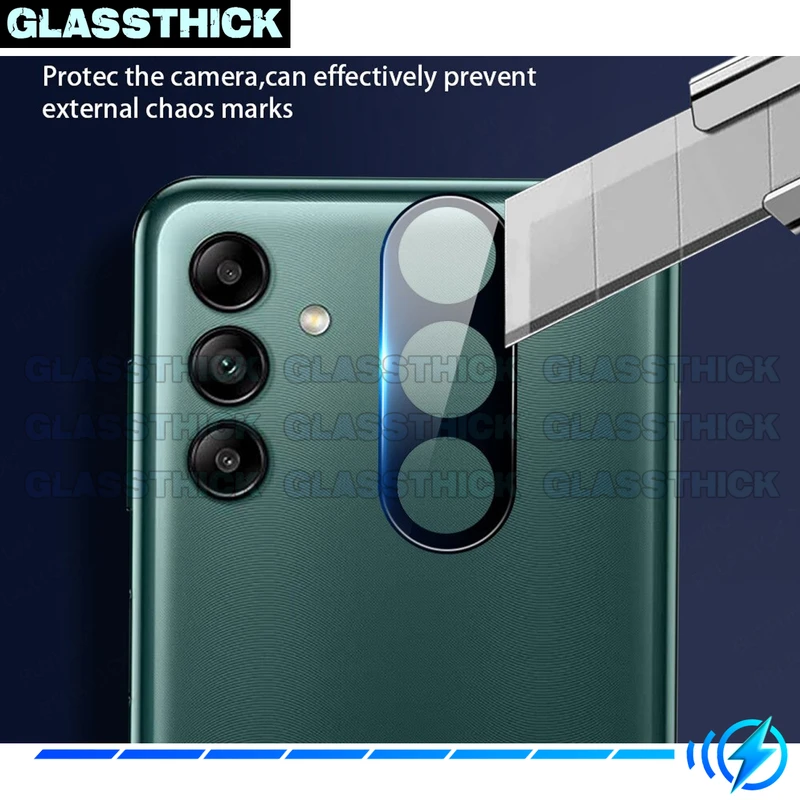محافظ لنز دوربین گلستیک مدل 3D-GL مناسب برای گوشی موبایل سامسونگ Galaxy A04s 4G / A13 5G / M13 4G