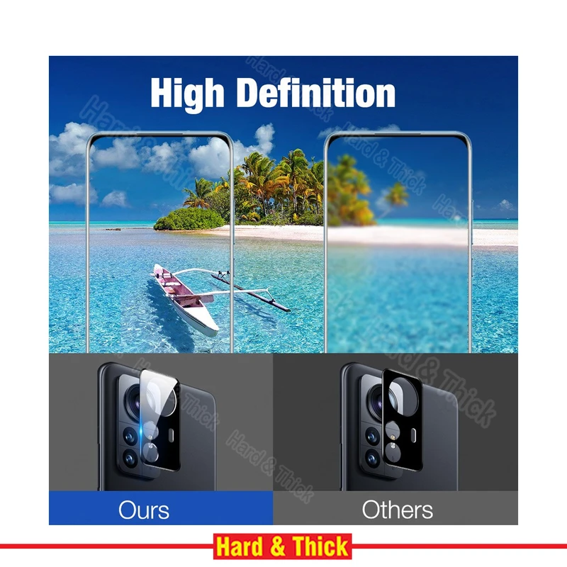 محافظ لنز دوربین هارد اند تیک مدل 3D-HT مناسب برای گوشی موبایل شیائومی 12s Pro
