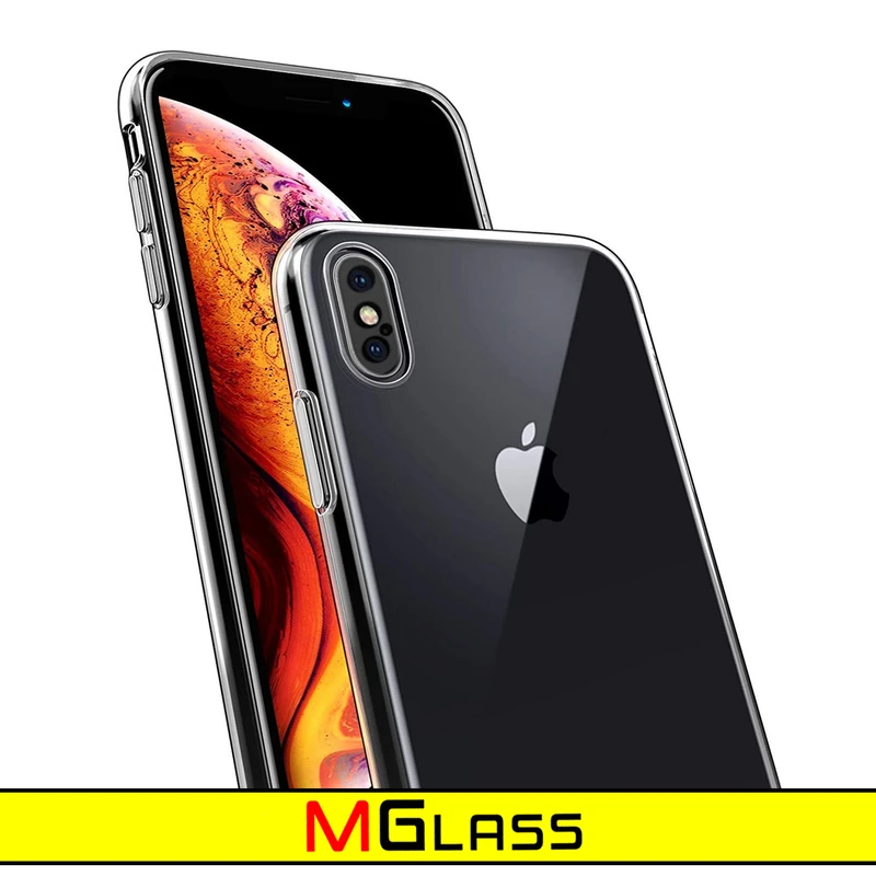 کاور ام‌گلس مدل Clear مناسب برای گوشی موبایل اپل iPhone XS Max