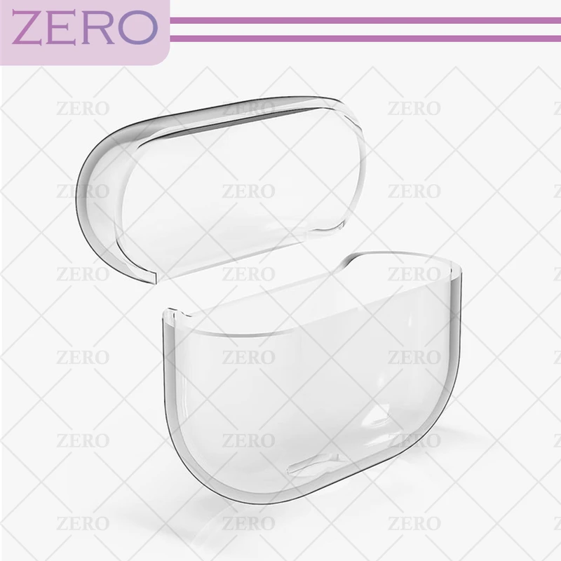 کاور زیرو مدل Clear-ZR مناسب برای کیس اپل ایرپاد Airpods Pro