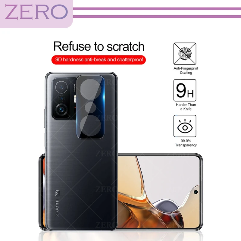 محافظ لنز دوربین زیرو مدل 3D-ZR مناسب برای گوشی موبایل شیائومی Mi 11T / 11T Pro