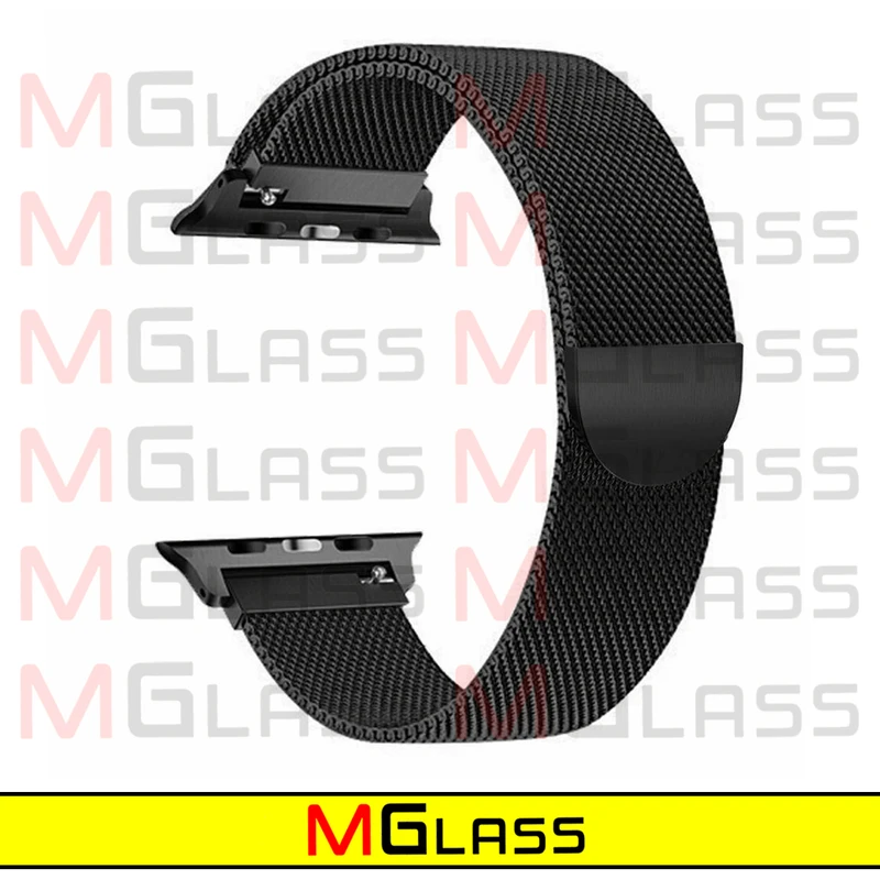 بند ام‌گلس مدل Milanese-MG مناسب برای ساعت هوشمند الترا T1000 Ultra 49mm
