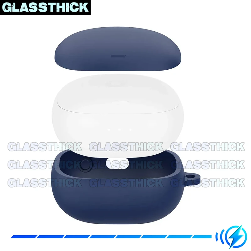 کاور گلستیک مدل Silicon-GL مناسب برای کیس هدفون بی سیم انکر Liberty Air 2 Pro