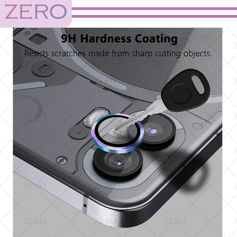 محافظ لنز دوربین رینگی زیرو مدل Ring-Metal-ZR مناسب برای گوشی موبایل ناتینگ Phone 1