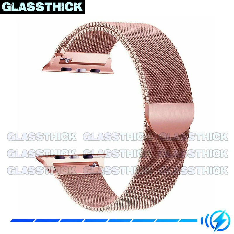 بند گلستیک مدل Milanese-GL مناسب برای ساعت هوشمند الترا T1000 Ultra 49mm