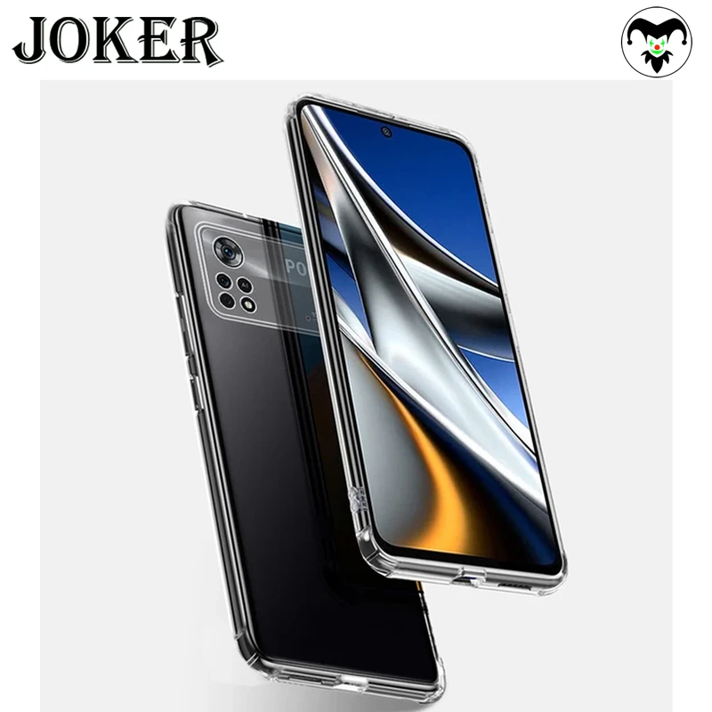 کاور جوکر مدل Clear مناسب برای گوشی موبایل شیائومی Poco X4 pro 5G