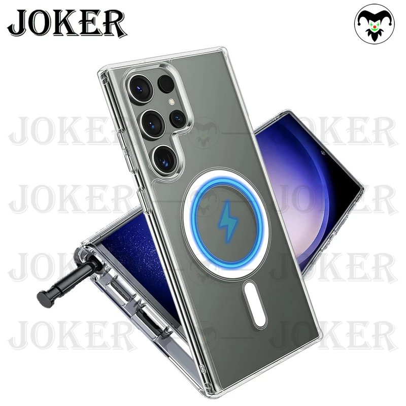 کاور جوکر مدل JK-Magsafe-Clear مناسب برای گوشی موبایل سامسونگ Galaxy S24 Ultra