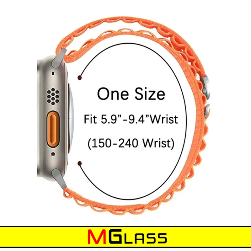 بند ام‌گلس مدل Loop Alpine مناسب برای اپل واچ Series 7 45mm
