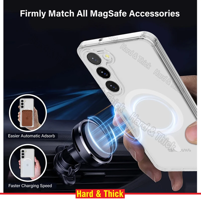 کاور هارد اند تیک مدل Magsafe-HT مناسب برای گوشی موبایل سامسونگ Galaxy S23 FE