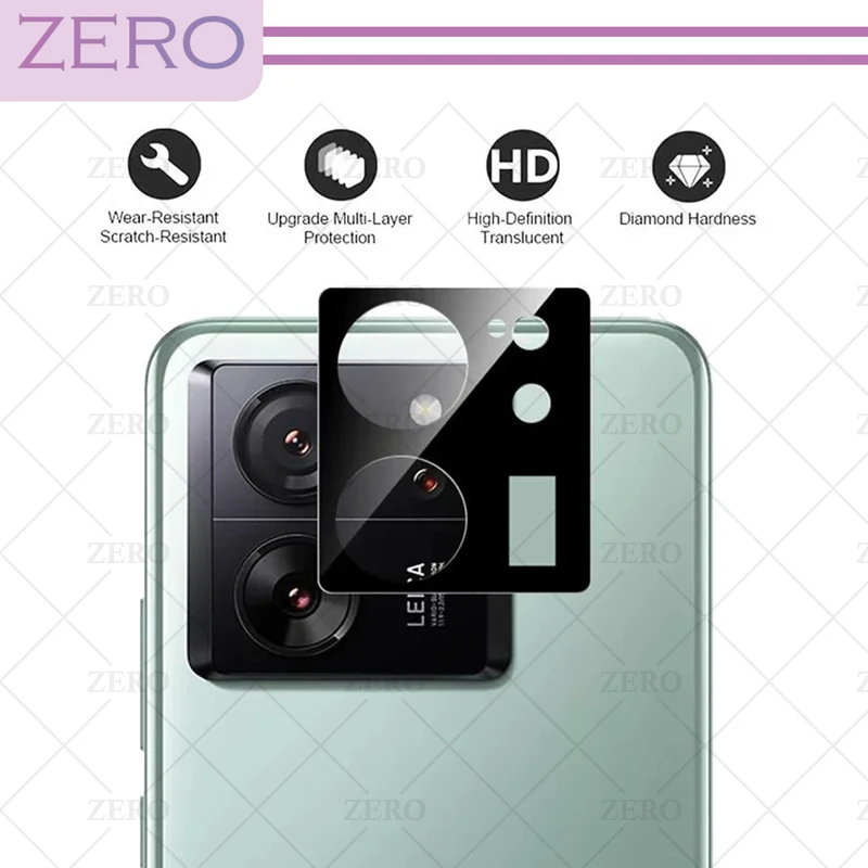 محافظ لنز دوربین زیرو مدل 3D-ZR مناسب برای گوشی موبایل شیائومی 13T