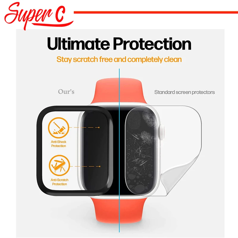 محافظ صفحه نمایش نانو سوپرسی مدل SRC مناسب برای ساعت هوشمند شیائومی Amazfit BIP 3 Pro بسته سه عددی