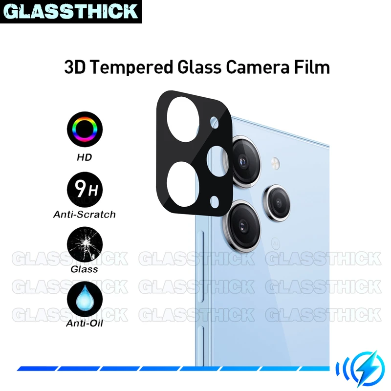 محافظ لنز دوربین گلستیک مدل 3D-GL مناسب برای گوشی موبایل شیائومی Redmi 12